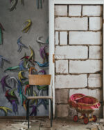 Carta Da Parati Caelites - Inkiostro Bianco