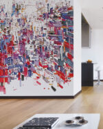 Carta Da Parati  Decodificazione 04 - Inkiostro Bianco