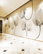 Carta Da Parati Diaphanous - Inkiostro Bianco