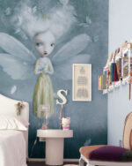 Carta Da Parati Fra - Inkiostro Bianco