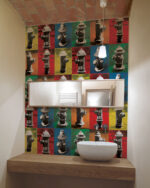 Carta Da Parati Hydrant - Inkiostro Bianco