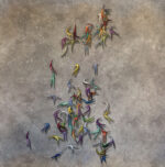 Carta Da Parati Caelites - Inkiostro Bianco - immagine 3