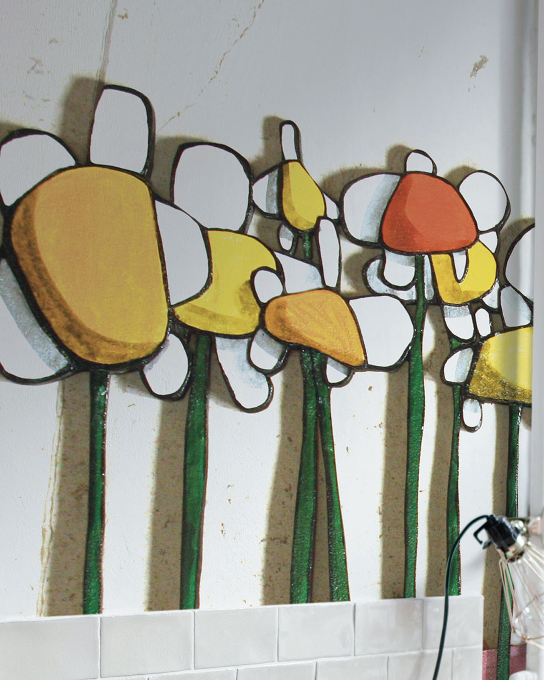 IO-E-TE_INKNIDO14_AMB Carta Da Parati Io e Te - Inkiostro Bianco - immagine 1