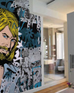 Carta Da Parati Jonas - Inkiostro Bianco