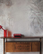 Carta Da Parati Niche - Inkiostro Bianco