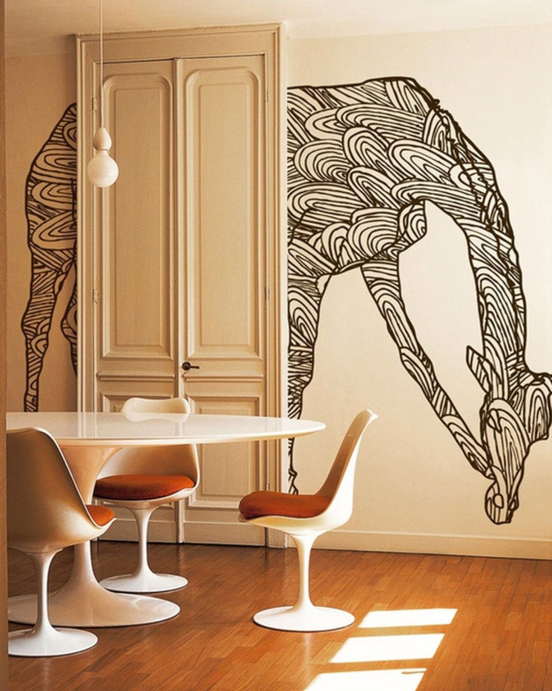 Senza titolo (1080 x 1350 px) (22) Carta Da Parati Wild Giraffe - Wall&Decò - immagine 1