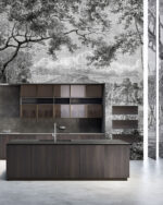 Carta Da Parati Vanity - Inkiostro Bianco