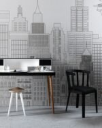 Scarlett Wallpaper - Londonart